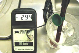 還元電位-294mvを確認