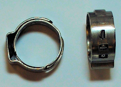 穴直径12mm 樫リング 10個セットのイメージ 穴直径12mm 樫リング 10個セット